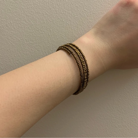 Any bracelet 2 for 5 - Brown Skinny Beaded Bracelet - Picture 2 of 2